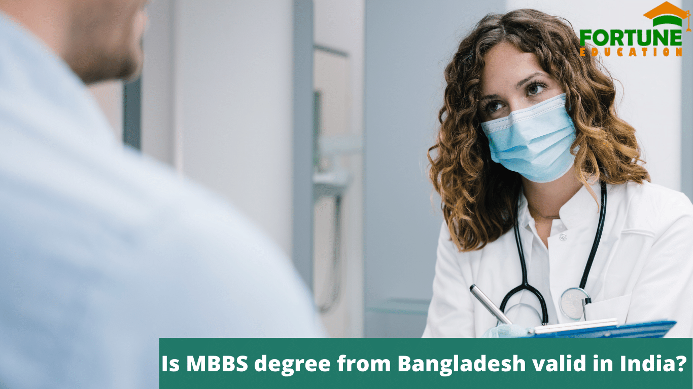 Is an MBBS degree from Bangladesh valid in India